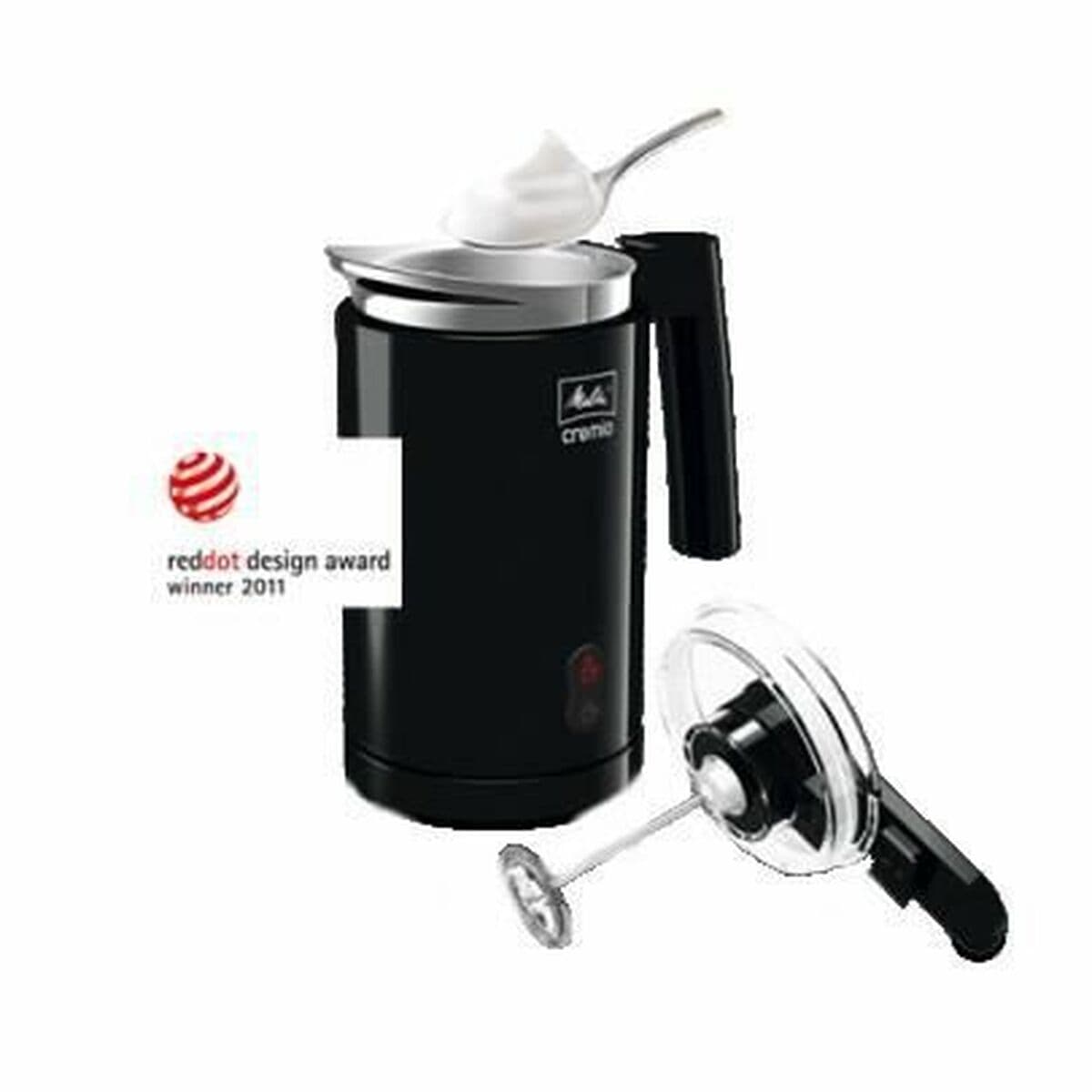 Minivispilä ja vaahdotin Melitta 1014-02 Musta 450 W 200 ml - Image 3