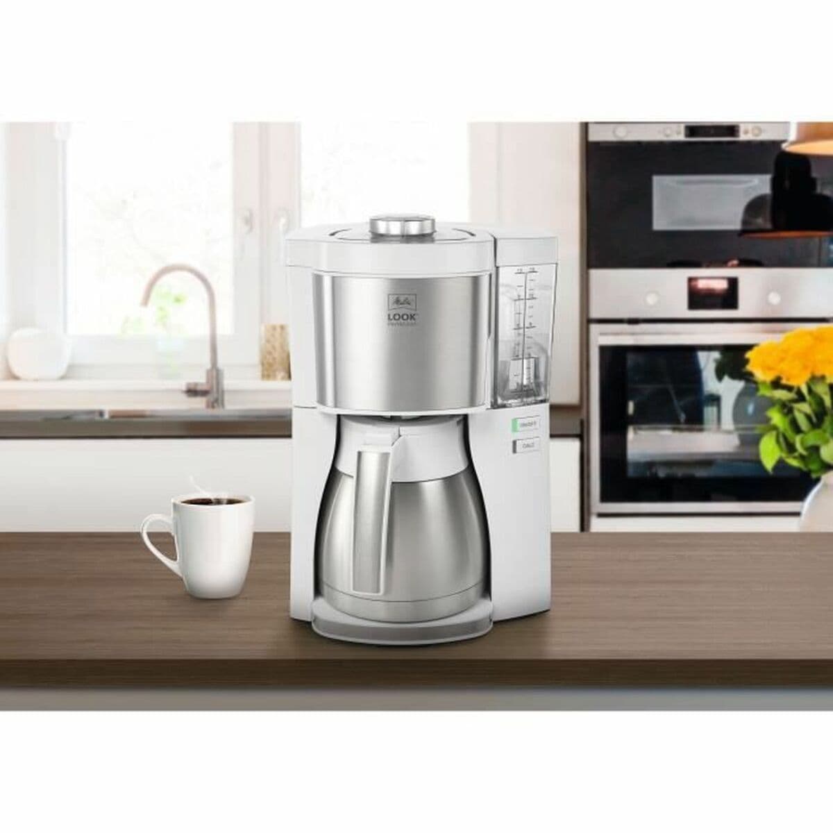 Cafetera de Goteo Melitta 1025-15 1080 W Blanco 1,25 L - Image 4
