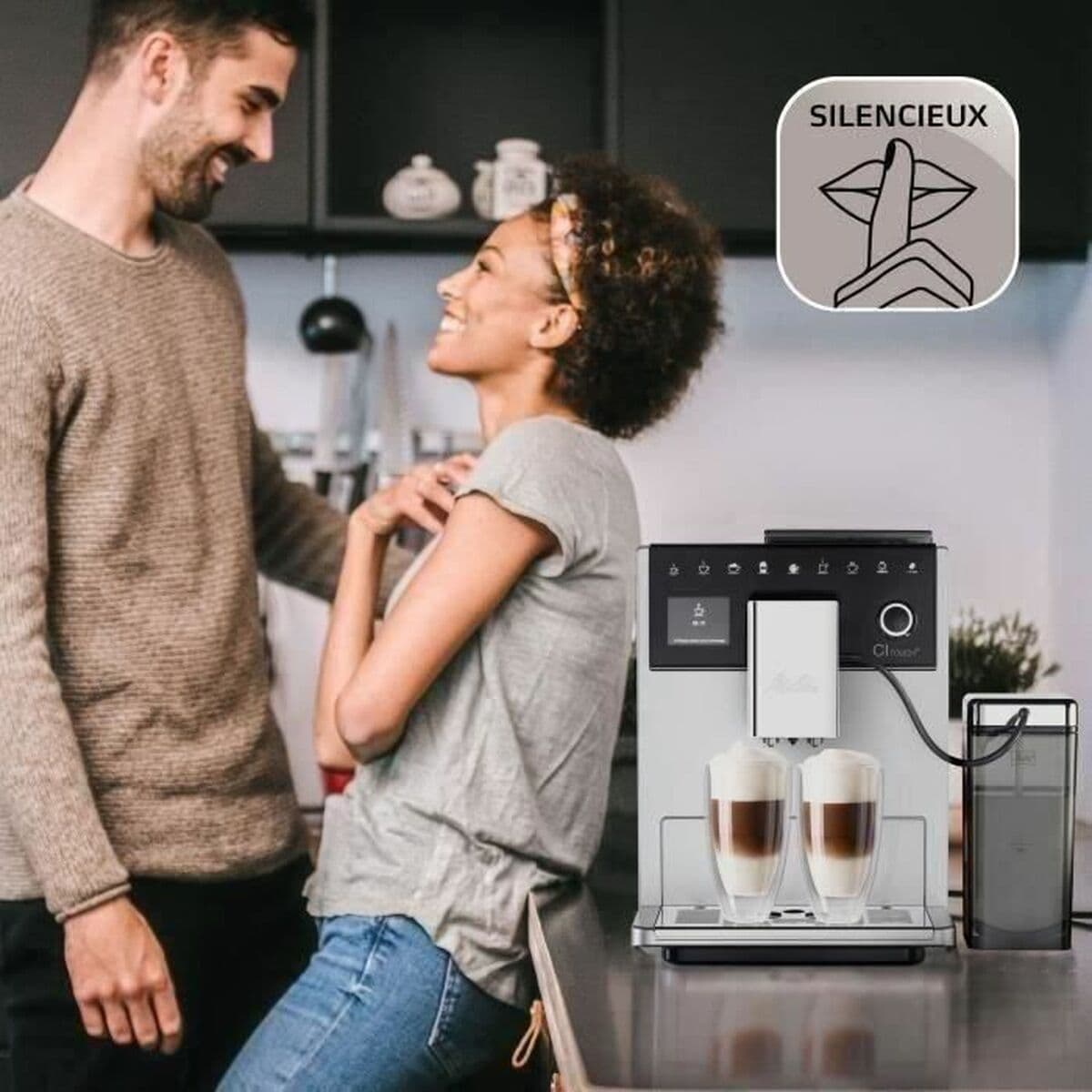 Superautomatische Kaffeemaschine Melitta F630-111 Grau 1450 W 15 bar 1,8 L - Image 4