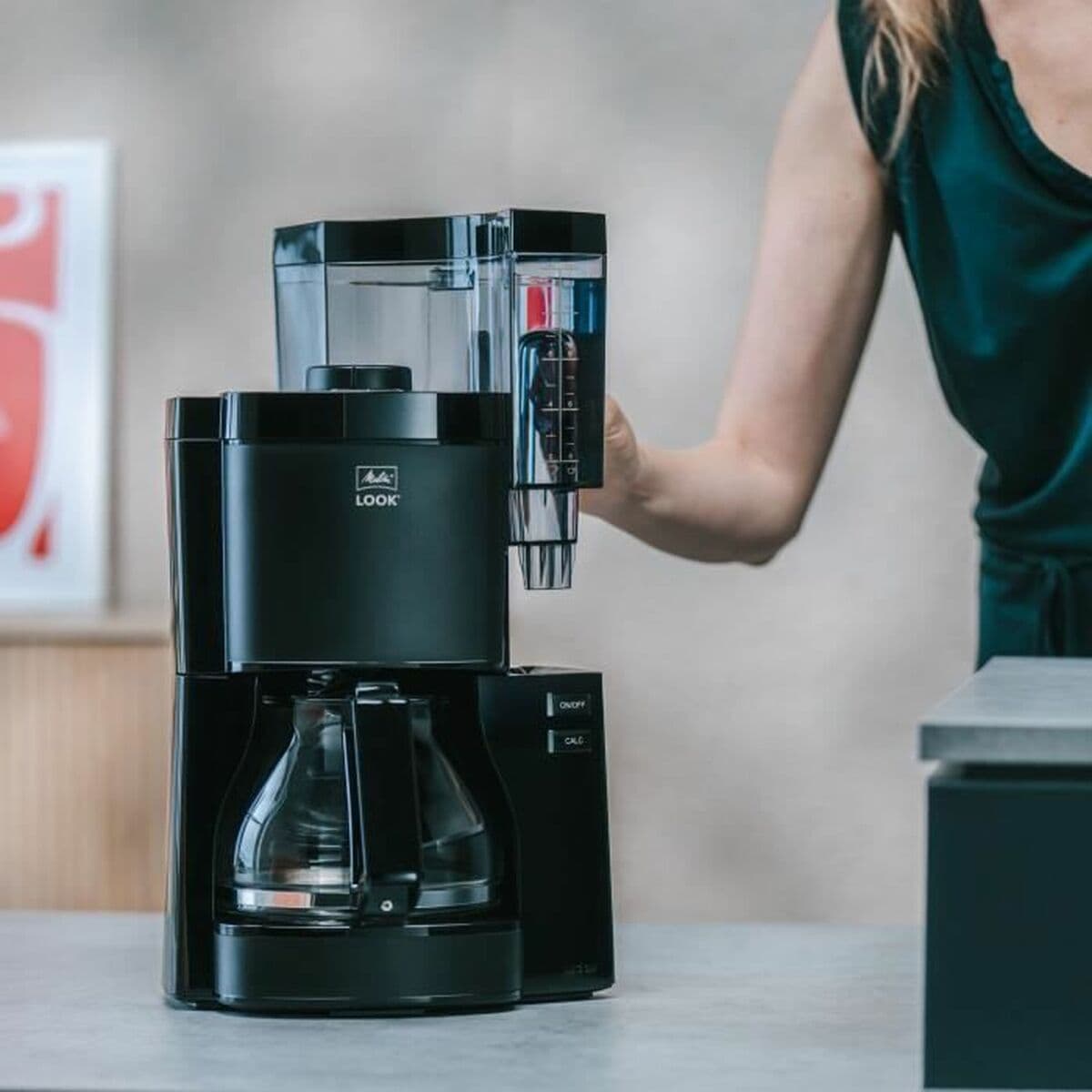 Kaffebryggare Melitta LOOK V BASIC 1025-02 Svart 1,25 L - Image 3