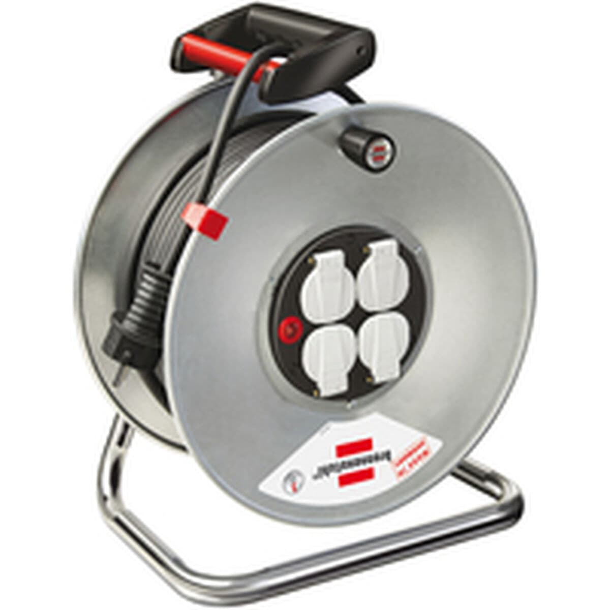 Kabelhaspels Brennenstuhl Garant® S 4 E IP20 H05VV-F 50 m 3 x 1,5 mm 4 Plug - Image 2