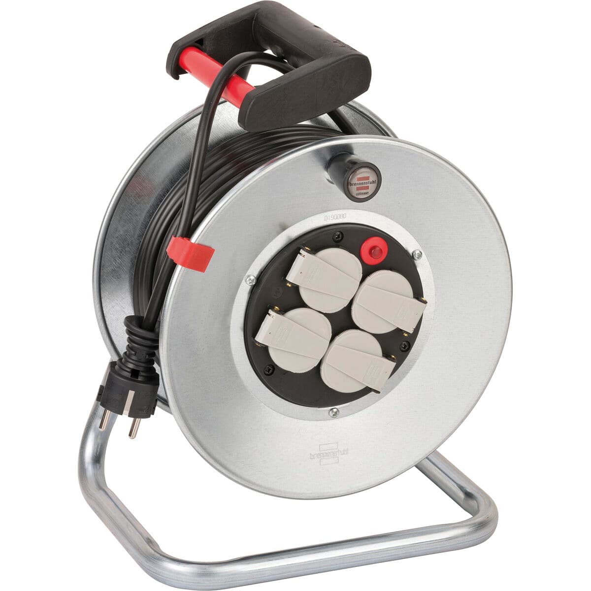 Kabelhaspels Brennenstuhl Garant® S 4 E IP20 H05VV-F 50 m 3 x 1,5 mm 4 Plug - Image 3