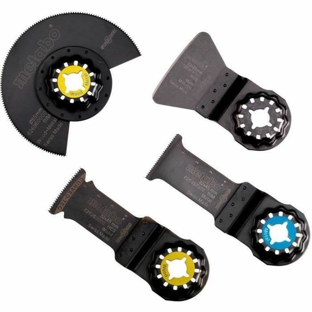 Set of multi-tool accessories Metabo MT18 4 Pieces