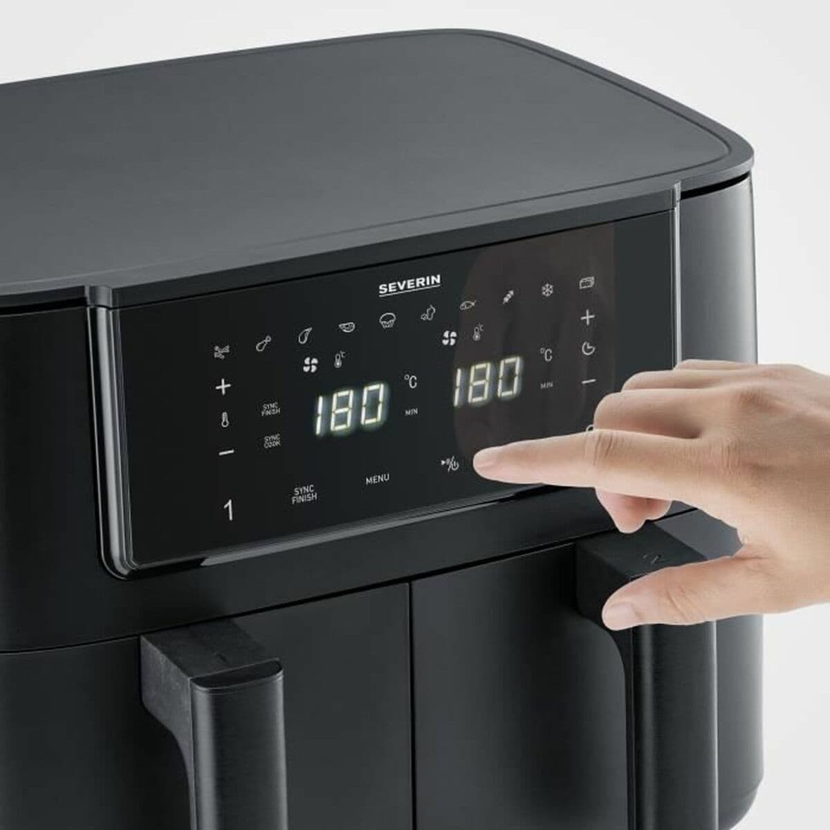 Heißluftfritteuse Severin Schwarz - Image 2