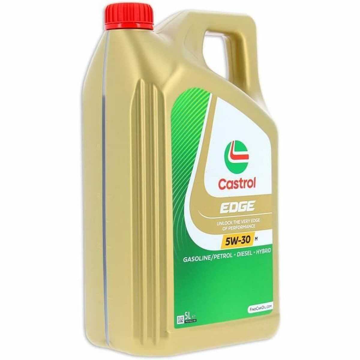 Olio di motore Castrol Edge Benzina Diesel Ibrido 5W30 5 L - Image 3