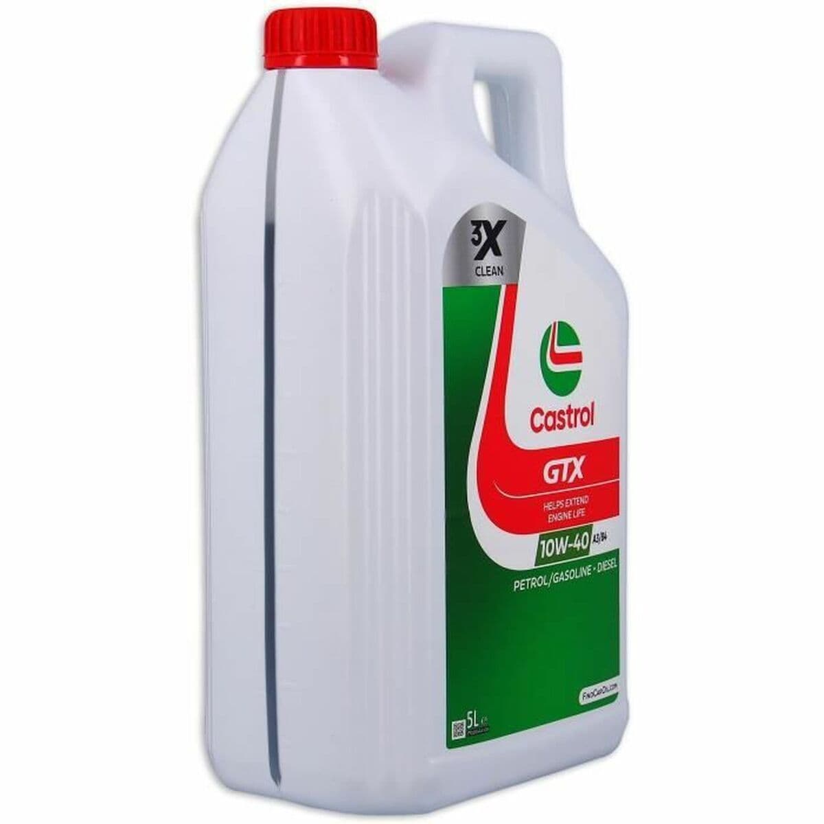 Moottoriöljy Castrol GTX Bensiini Diesel 10W40 5 L - Image 2