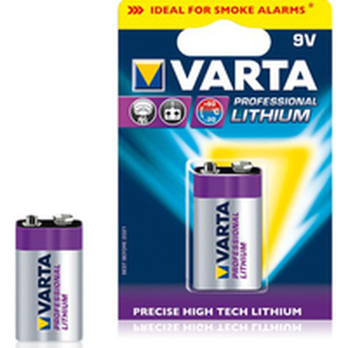Baterijos Varta Ultra Lithium 1200 mAh 9 V - Image 7