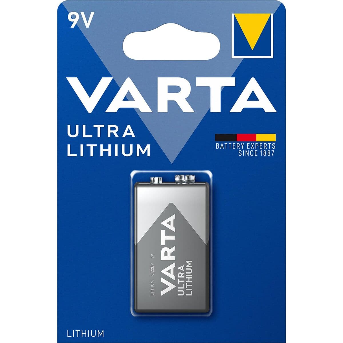 Baterijos Varta Ultra Lithium 1200 mAh 9 V - Image 9