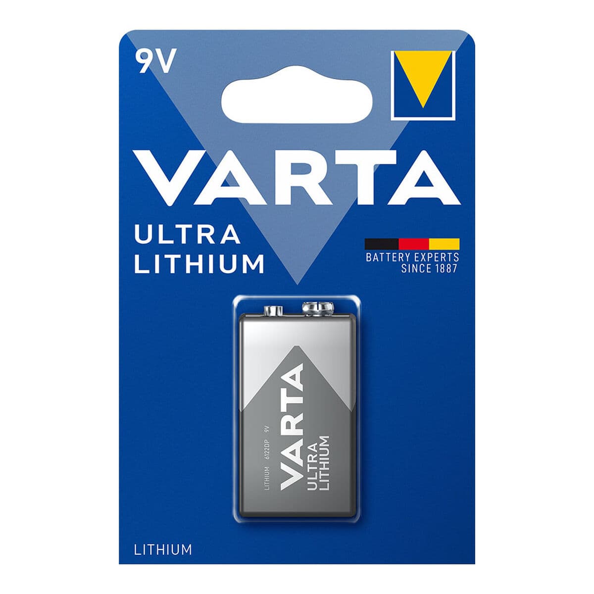 Baterijos Varta Ultra Lithium 1200 mAh 9 V - Image 15