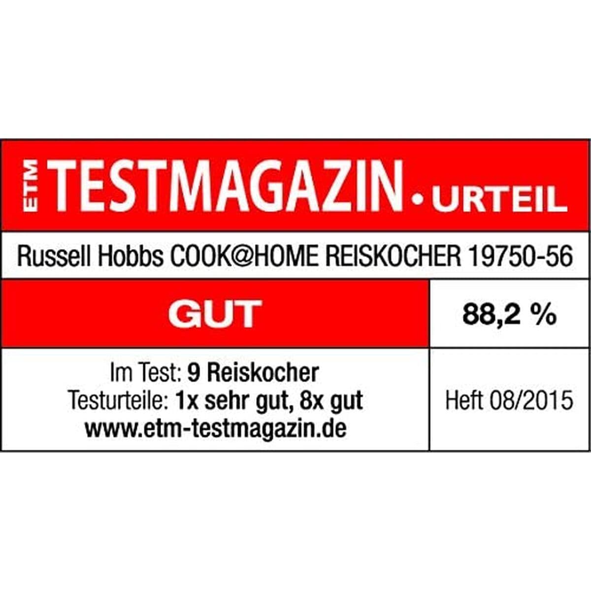 kuhalo za rižu Russell Hobbs 19750-56 Siva Nehrđajući Čelik 700 W 1,8 L (Obnovljeno B) - Image 14