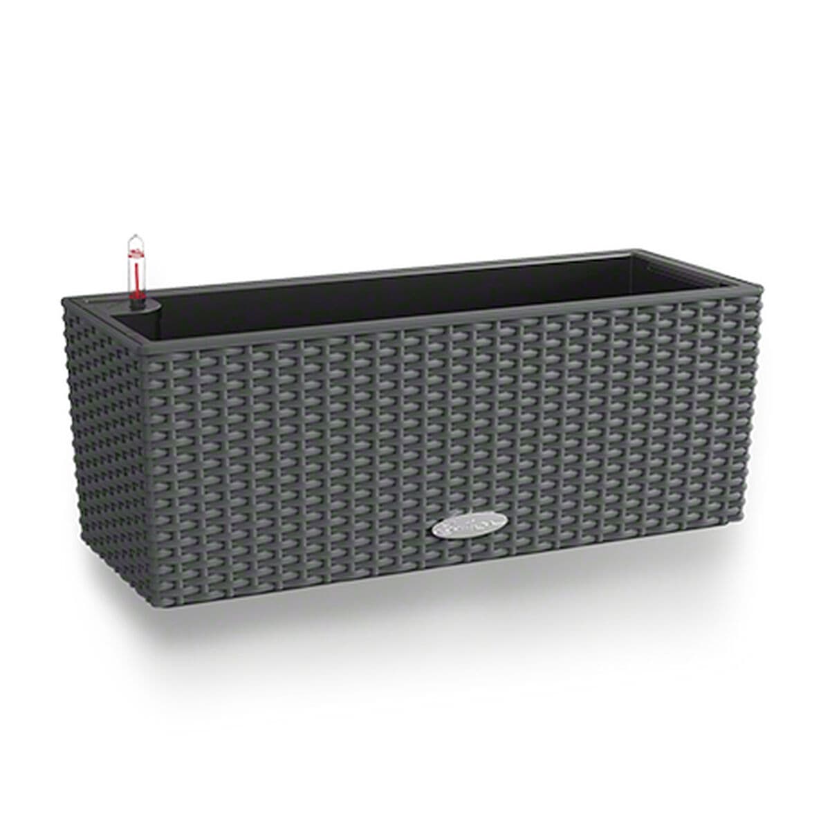 Maceta Lechuza Negro Gris Polipropileno - Image 2