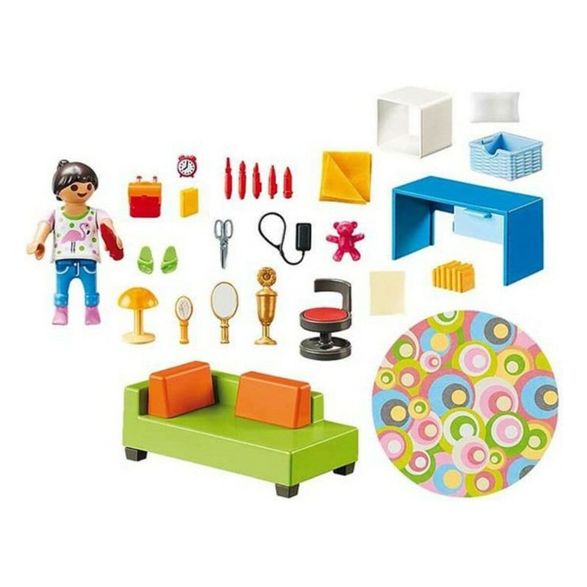 Playset Dollhouse Teenager's Room Playmobil 70209 (43 pcs) - Image 4