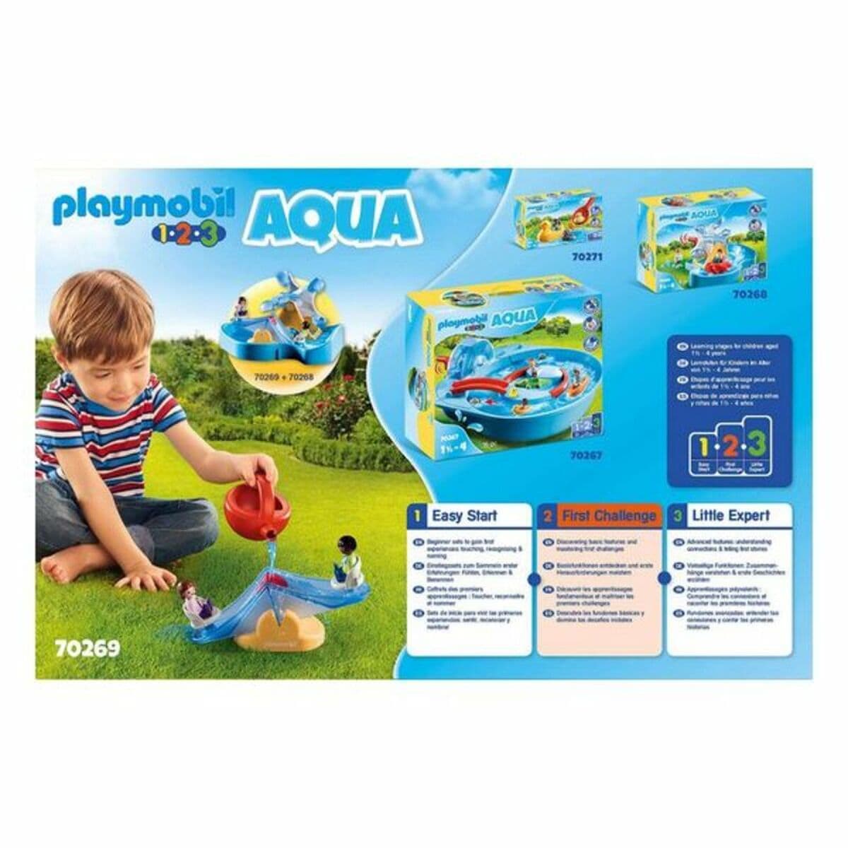 Playset 1,2,3 Water Rocker with Sprinkler Playmobil 70269 ( 7 pcs) - Image 3