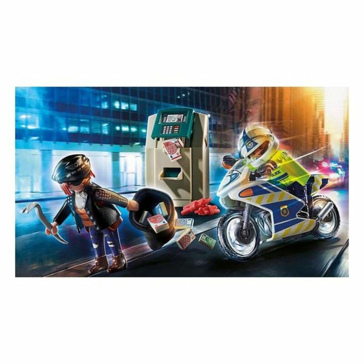 Playset City Action Police Motorbike Playmobil 70572 (32 pcs) - Image 2