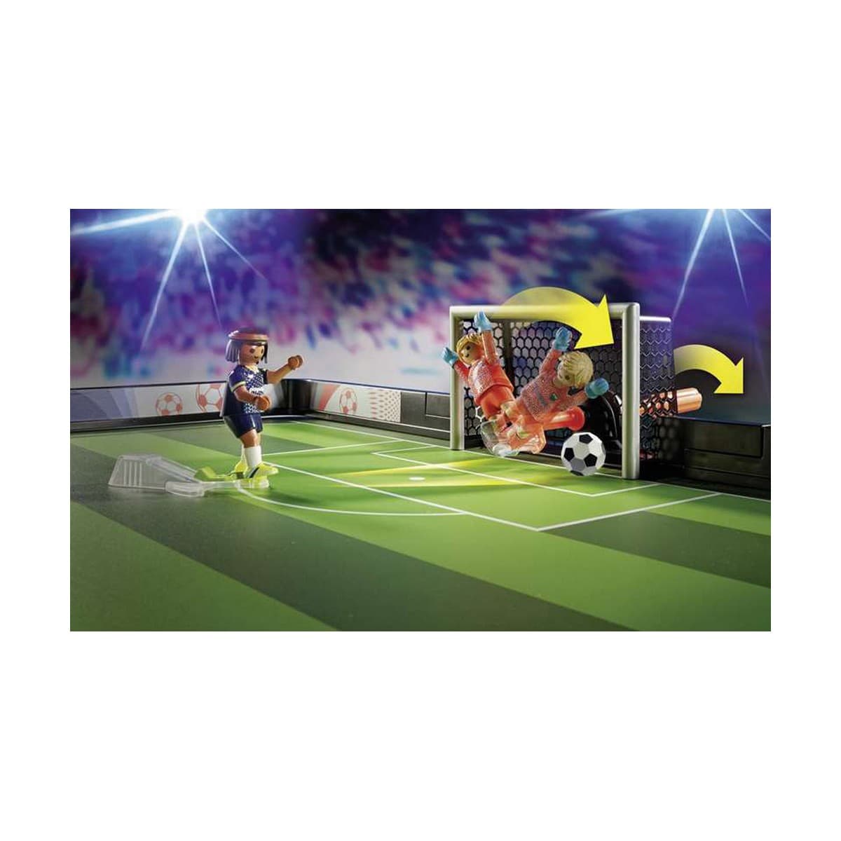 Playset Playmobil Sports & Action Football Pitch 63 Piezas 71120 - Image 4