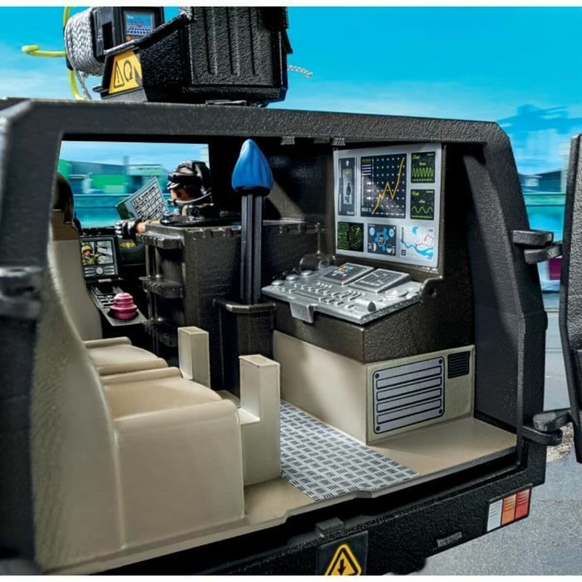 Žaislų rinkinys Playmobil Police car City Action Plastmasinis - Image 3