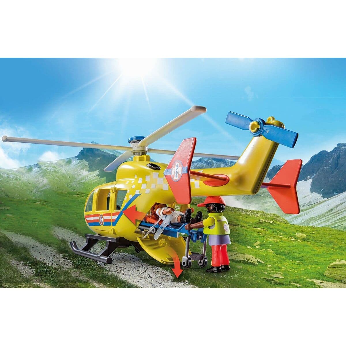 Playset Playmobil 71203 City Life Rescue Helicopter 48 Piezas - Image 5