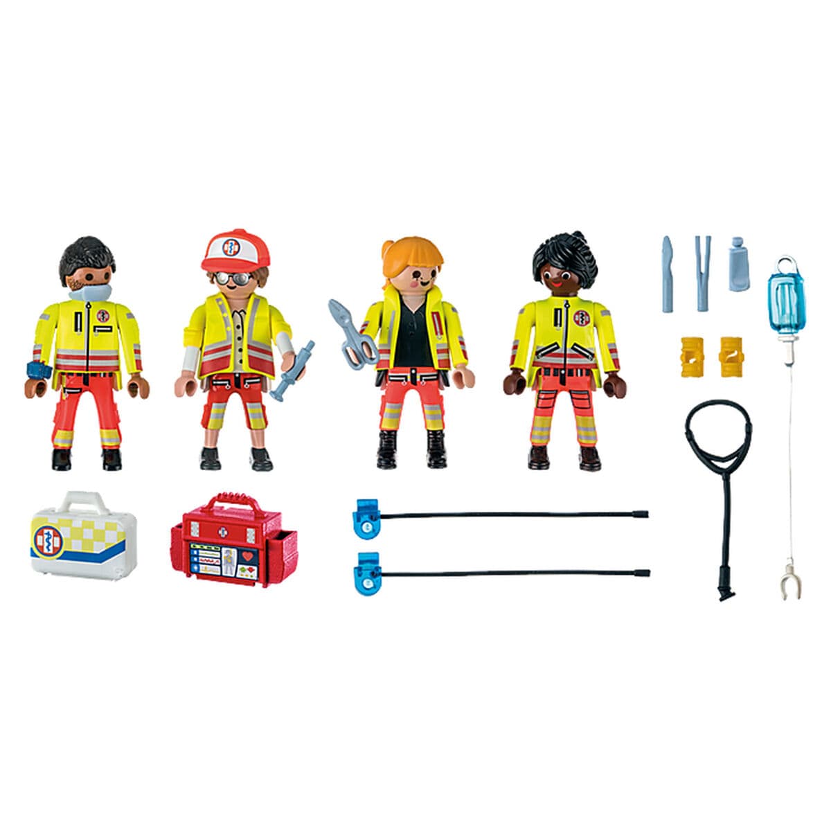 Playset Playmobil 71244 City Life Rescue Team 25 Onderdelen - Image 2
