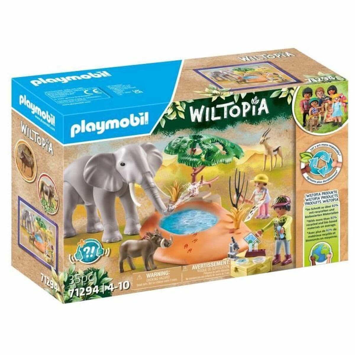 Papp Playmobil Wiltopia 1 Deler