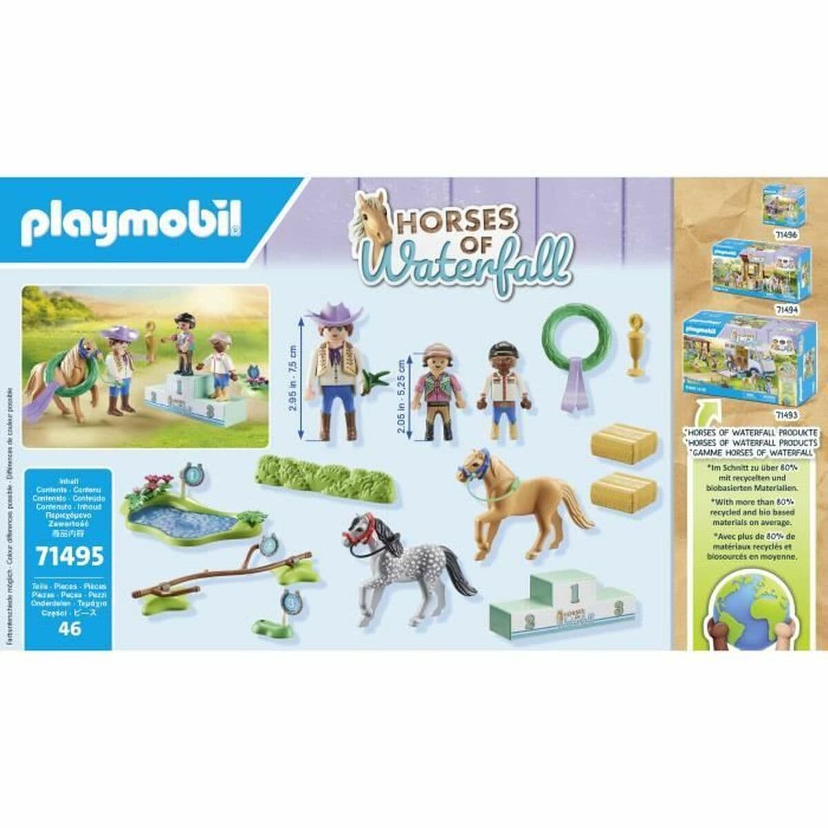 Playset Playmobil 71495 Horses of Waterfall - Image 4