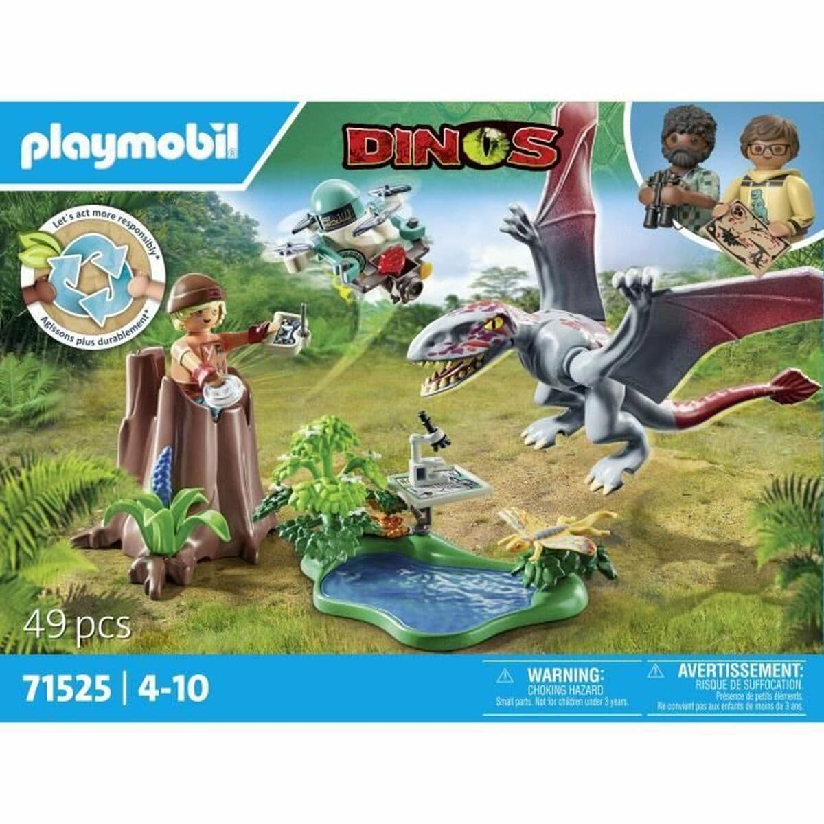 Playset Playmobil Dinos 71525 - Image 4