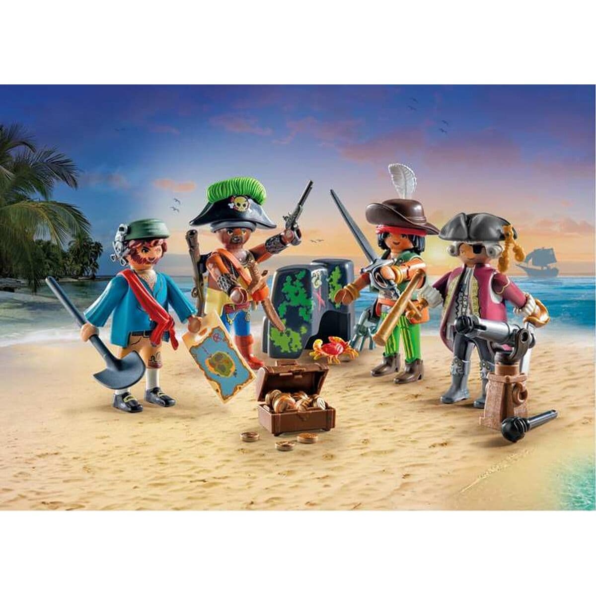 Playset Playmobil Pirates 71533 83 Piezas - Image 4