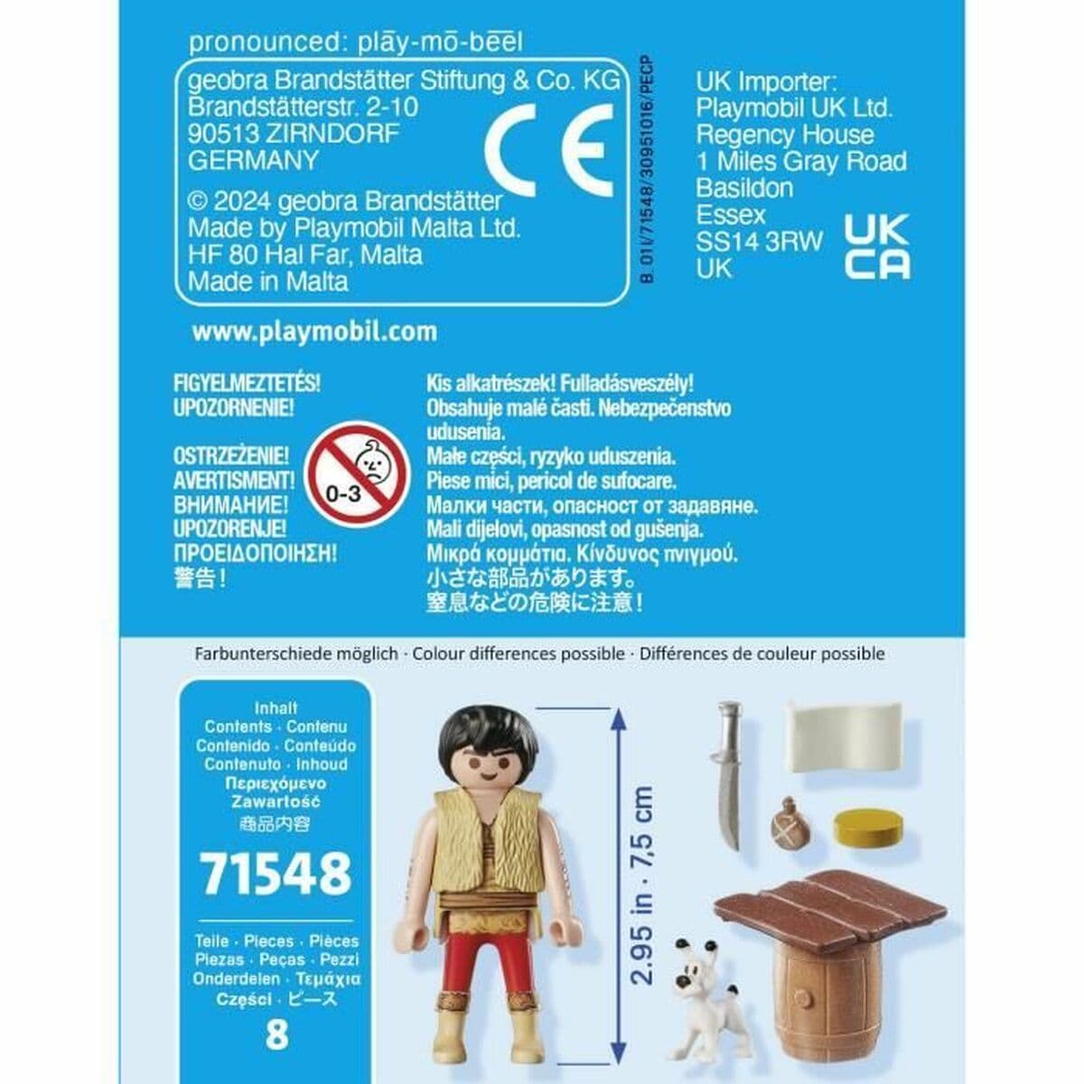 Playset Playmobil Asterix 71548 8 Pièces - Image 4