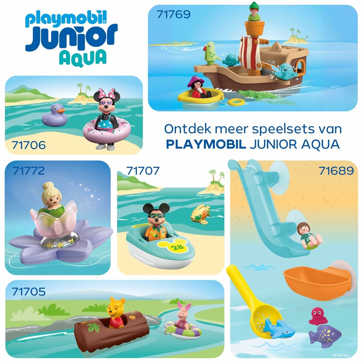 Playset Playmobil Junior Water 71775 8 Piezas - Image 12