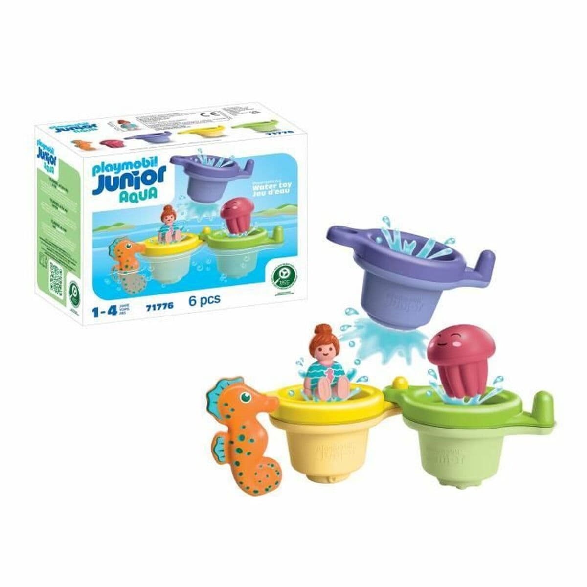 Playset Playmobil Junior Water 71776 6 Piezas - Image 3