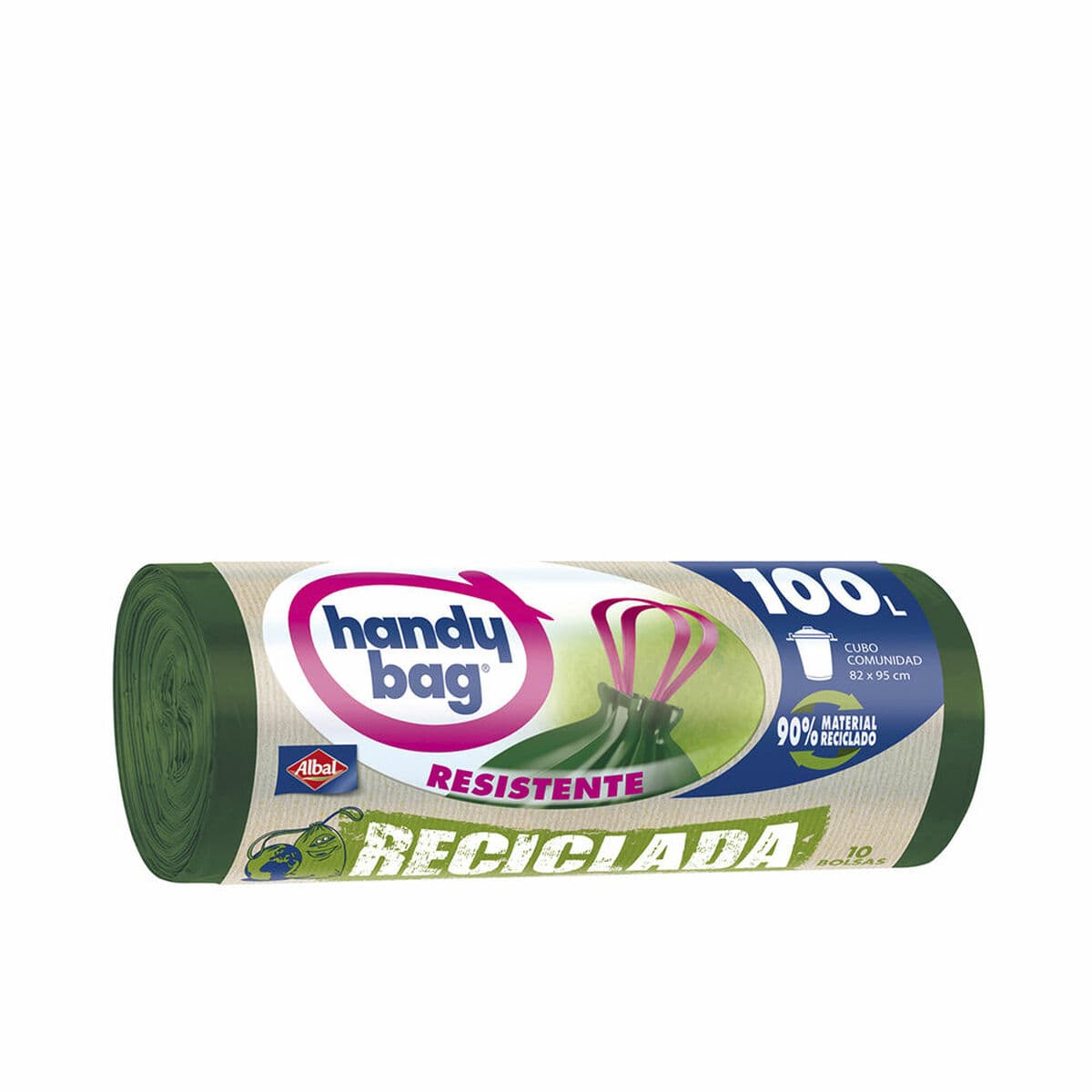 Roskapussit Albal Handy Bag 100 L 10 osaa