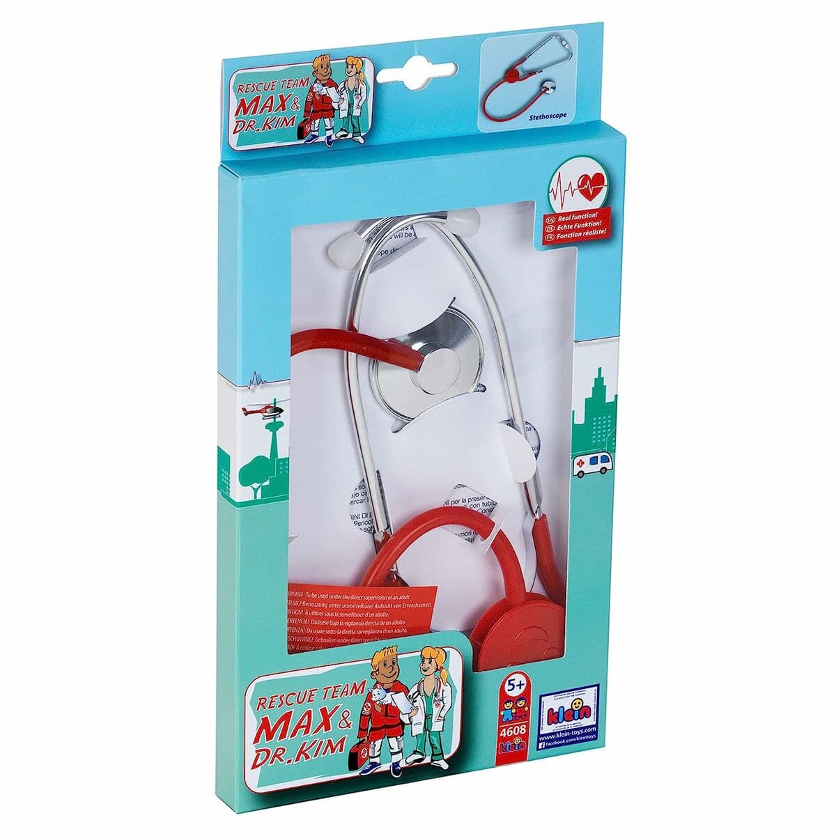 Trusă medicală de jucărie cu accesorii Klein Stethoscope - Image 9