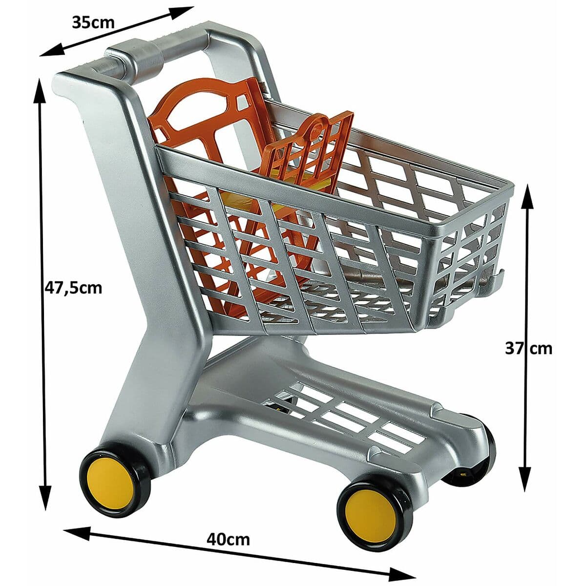 Shopping cart Klein Shopping Center Supermarket Trolley Toy - Image 2