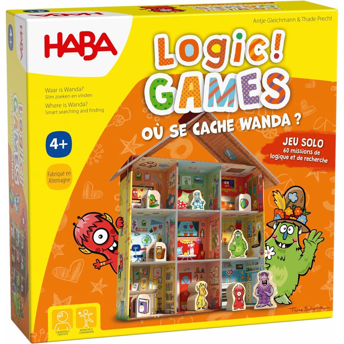 Juego de Mesa HABA Logic Games - Where is Wanda? 1 x 1 x 1 cm - Image 4