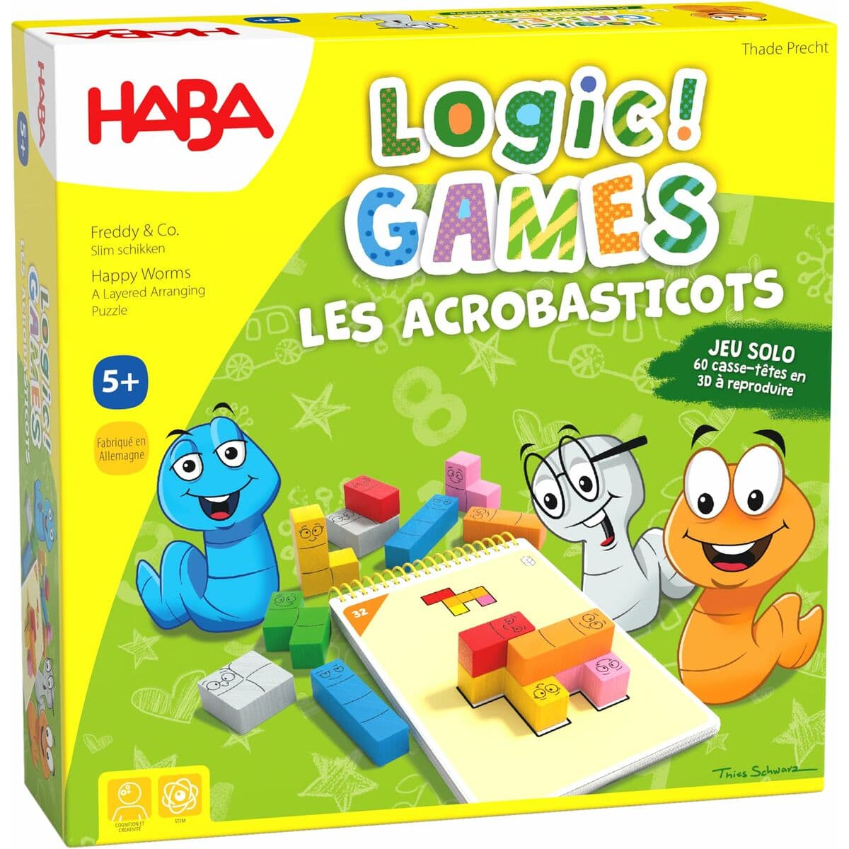 Juego de Mesa HABA Logic Games - Happy Worms - Image 5