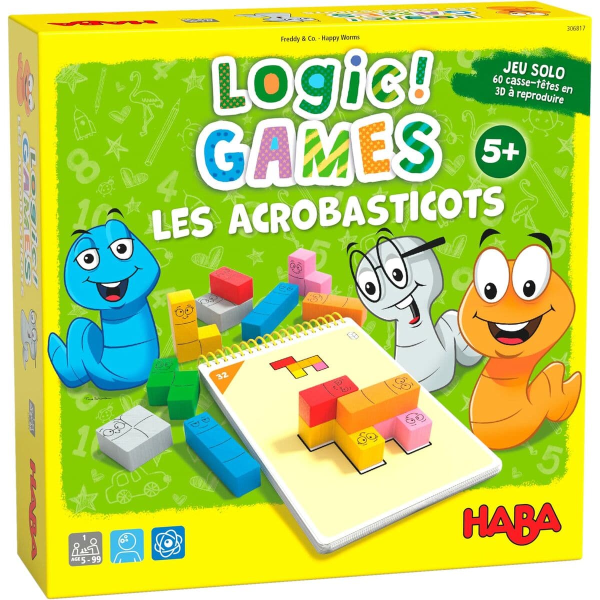 Juego de Mesa HABA Logic Games - Happy Worms - Image 6