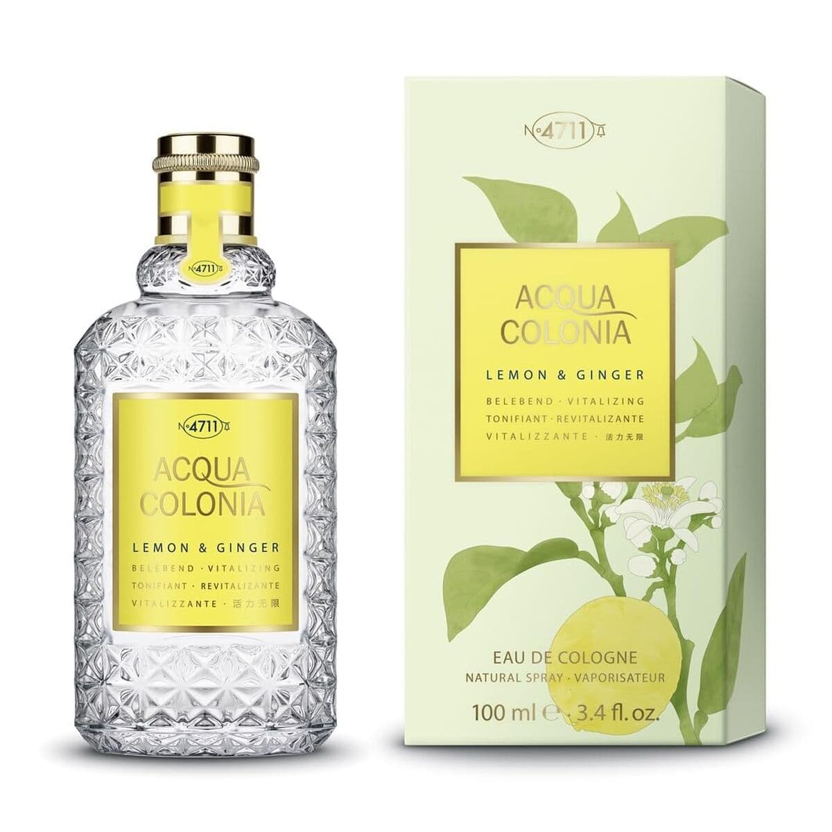 Unisex parfyymi 4711 ACQUA COLONIA LEMON AND GINGER 100 ml - Image 2