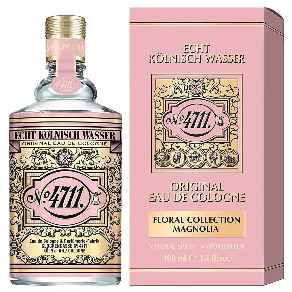 Unisex-Parfüm 4711 FLORAL COLLECTION MAGNOLIA 100 ml - Image 2