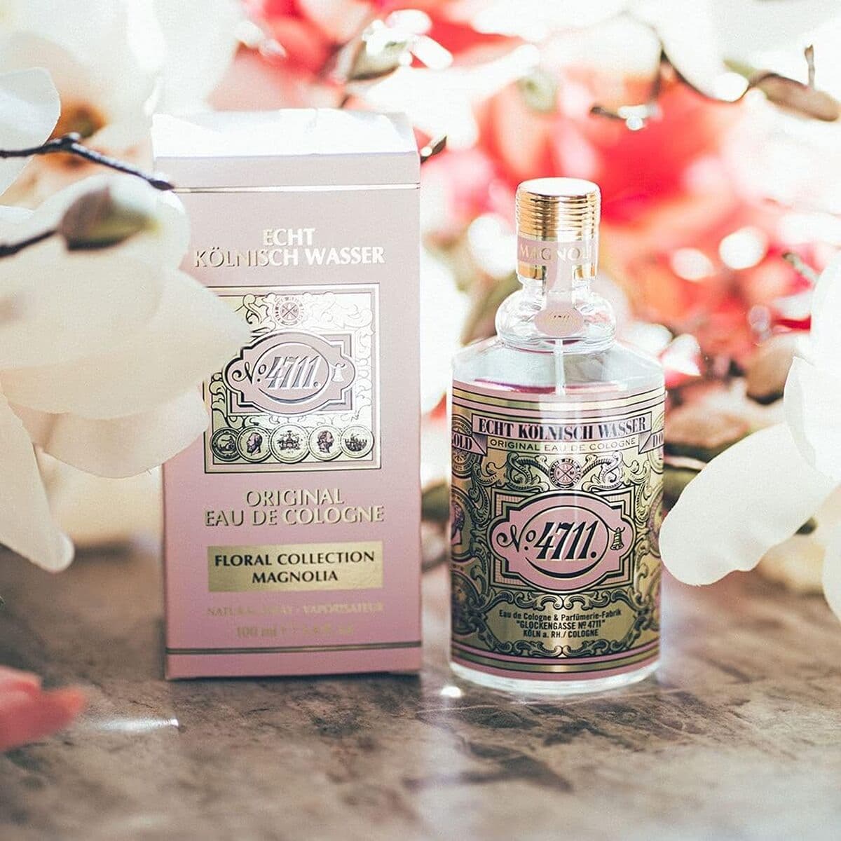 Unisex-Parfüm 4711 FLORAL COLLECTION MAGNOLIA 100 ml - Image 4