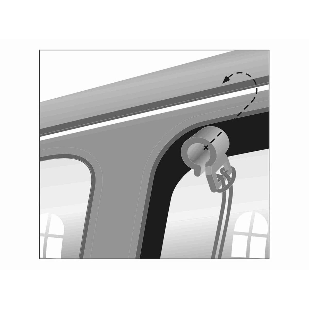 Red de seguridad Trixie Negro 120 × 100 CM - Image 4