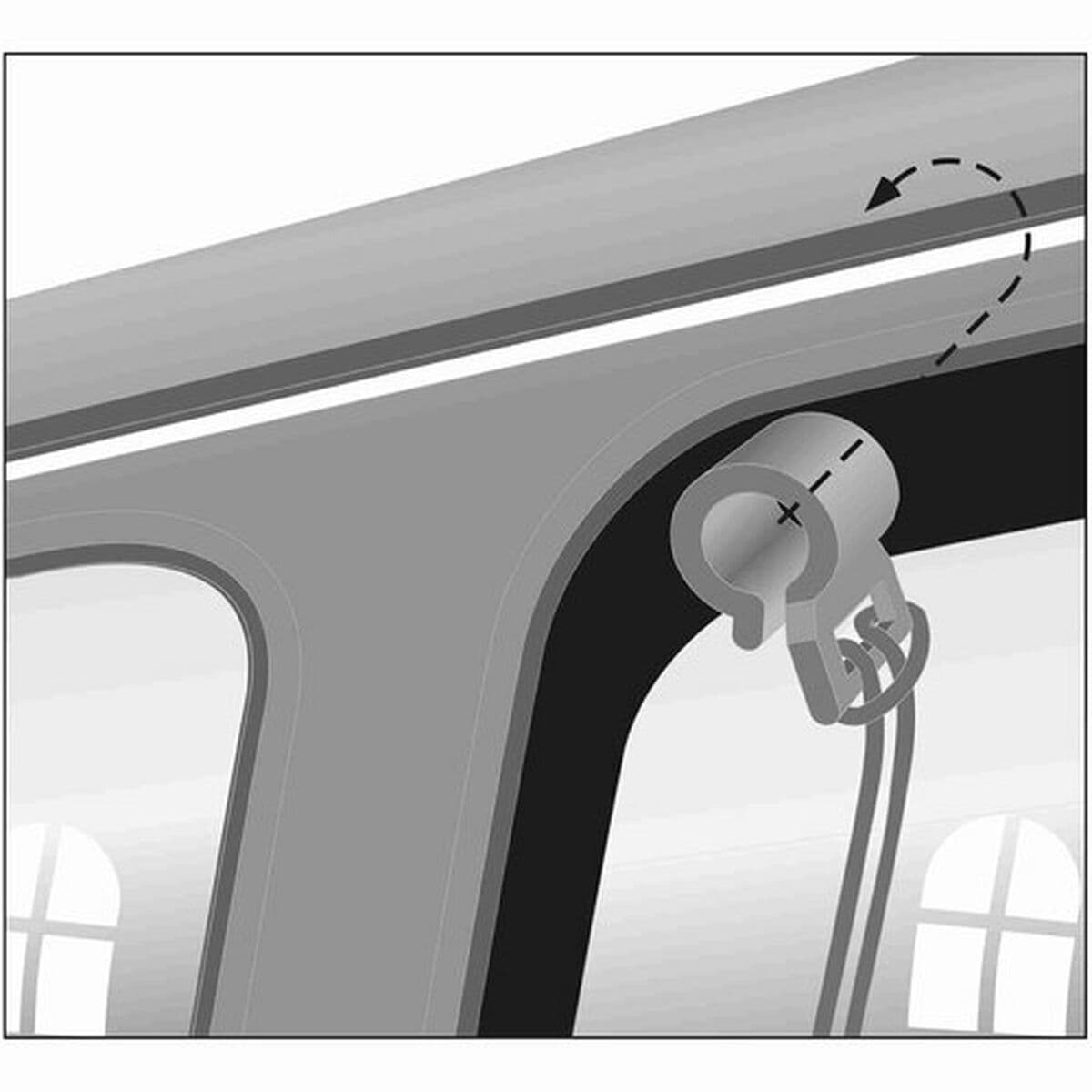 Red de seguridad Trixie Negro 120 × 100 CM - Image 5