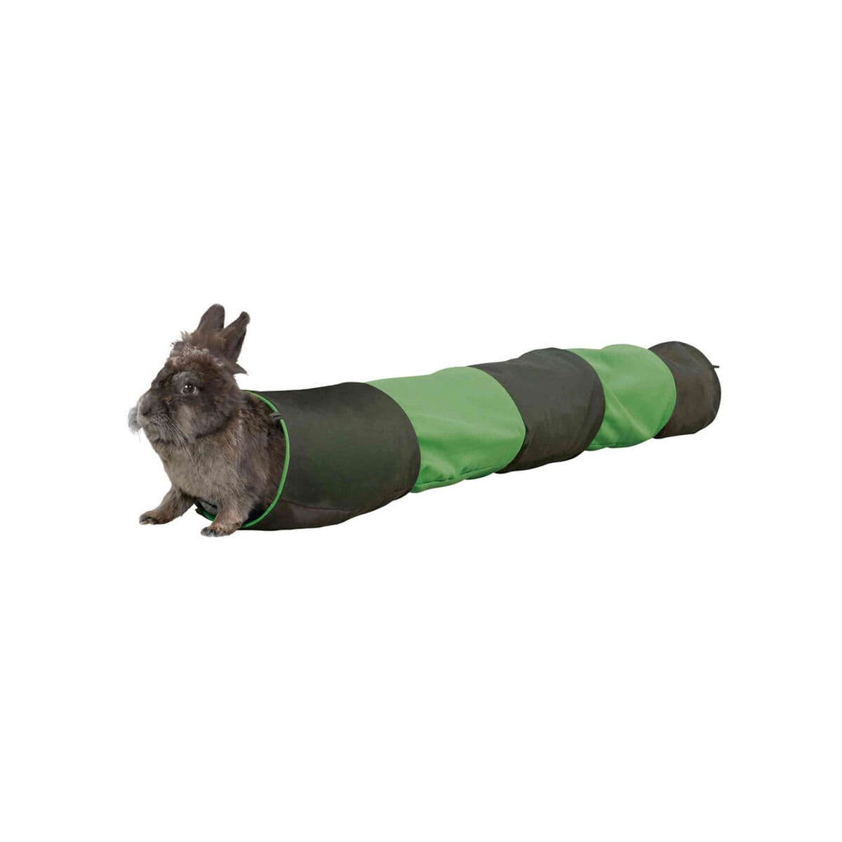 Collapsible Pet Tunnel Trixie Green Anthracite Ø 18 × 130 CM - Image 3