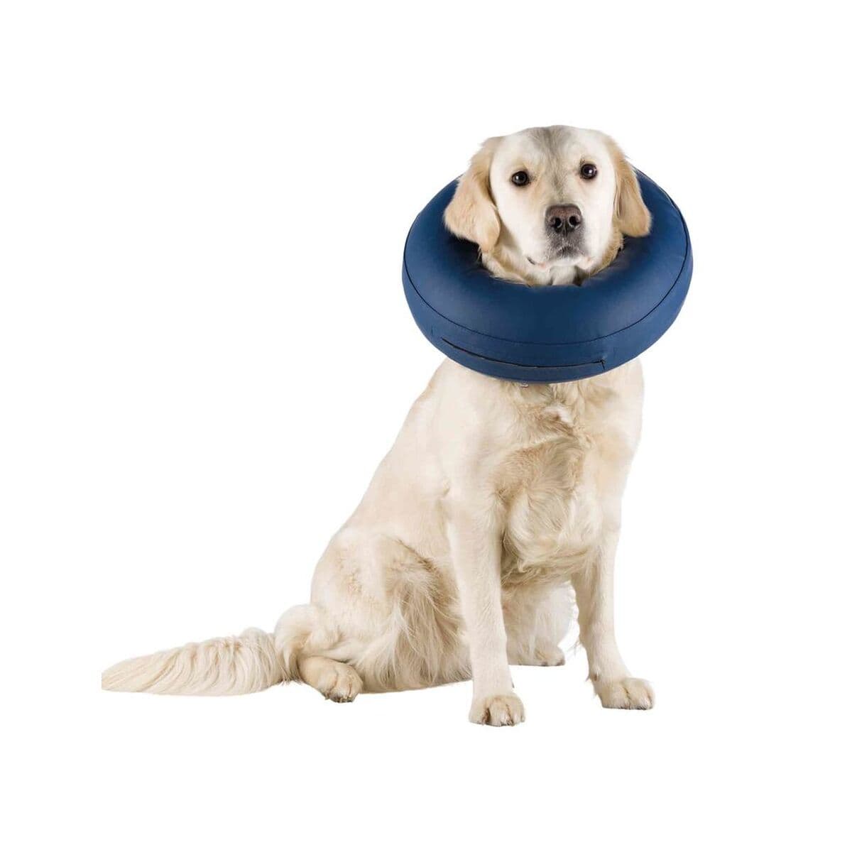 Collar protector para perro Trixie Azul Inflable (20-24 cm) - Image 5