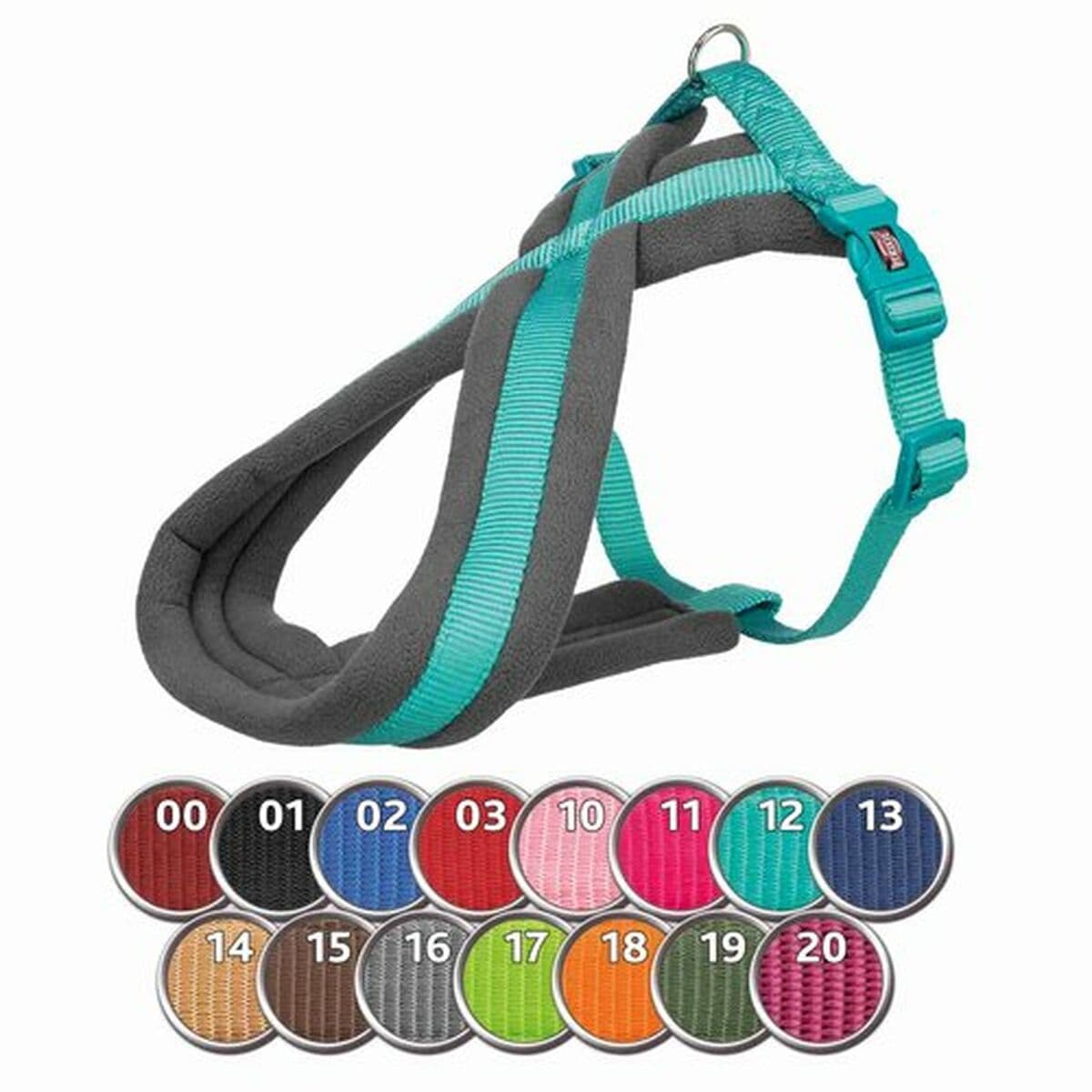 Arnés para Perro Trixie Confort New Premium Azul Cobalto L/XL - Image 4