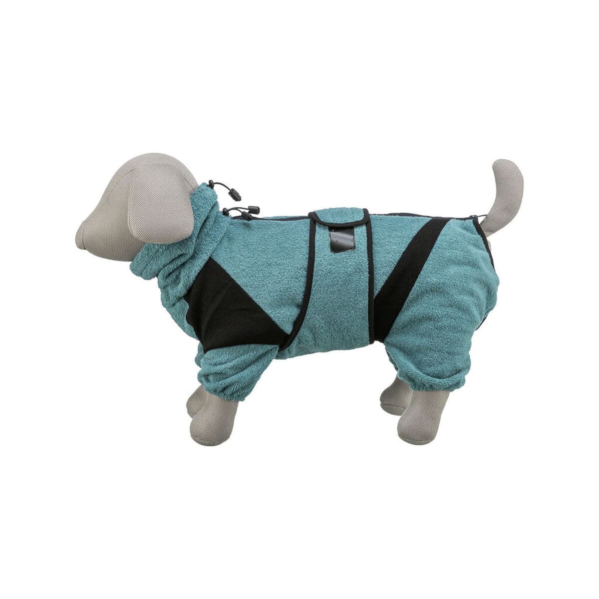 Dog bathrobe Trixie Blue L - Image 5