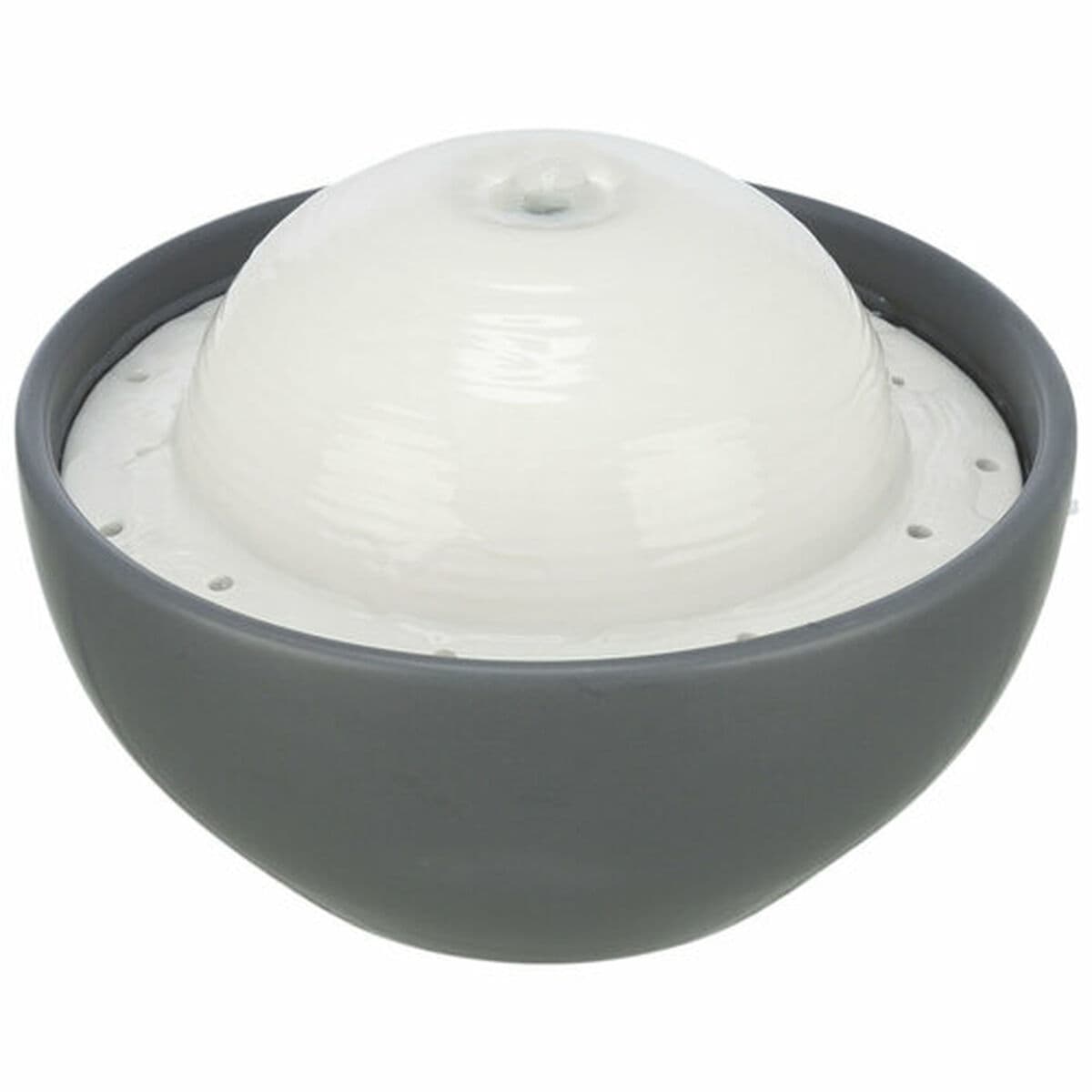 Fonte para Animais de Estimação Trixie FuenteVital Dome Branco Cinzento Cerâmica - Image 2