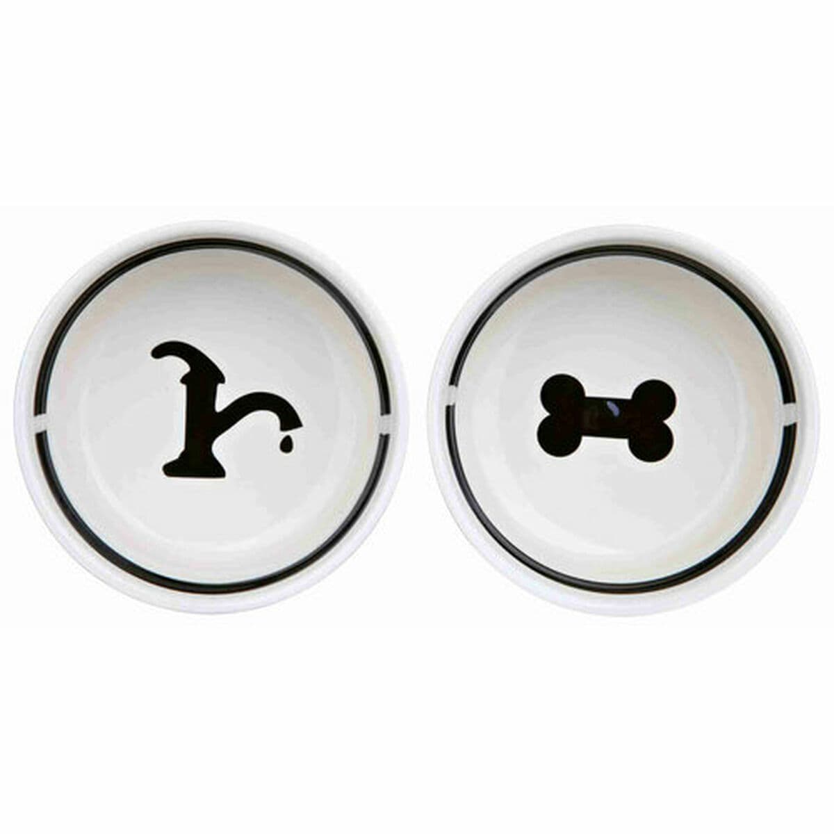 Gyvūnų maisto dėžė Trixie Dvigubas Dubuo - Image 4