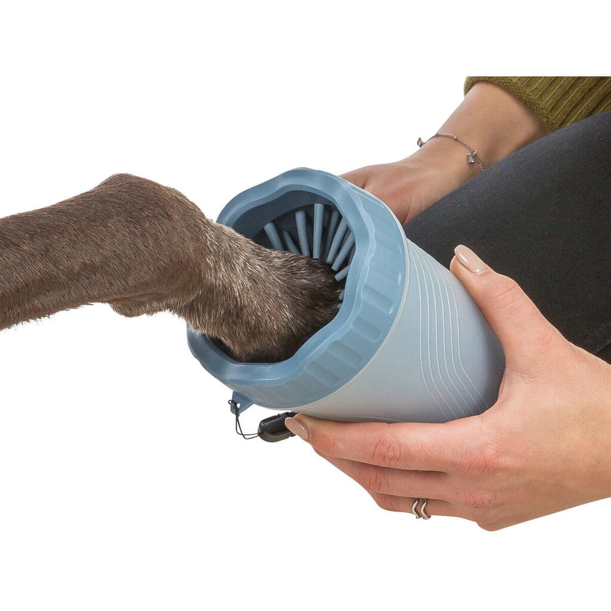 Dog Paw Cleaner Trixie Blue M/L - Image 8