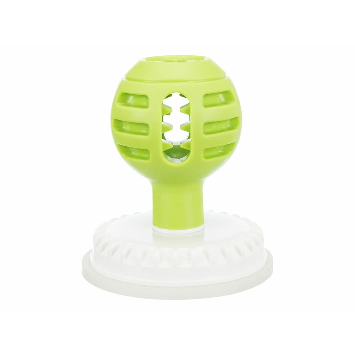 Kæledyrsbold Trixie Lick'n'Snack Hvid Grøn Plastik TPR Ø 8/12 x 13 cm - Image 3