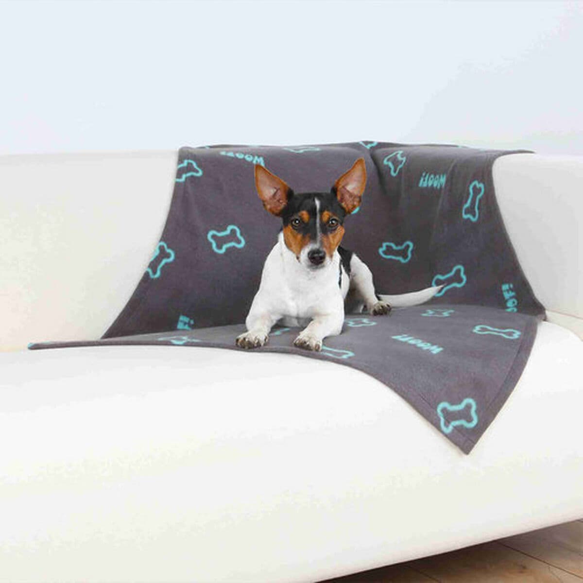 Tæppe til kæledyr Trixie Beany Taupe 100 × 70 CM - Image 4
