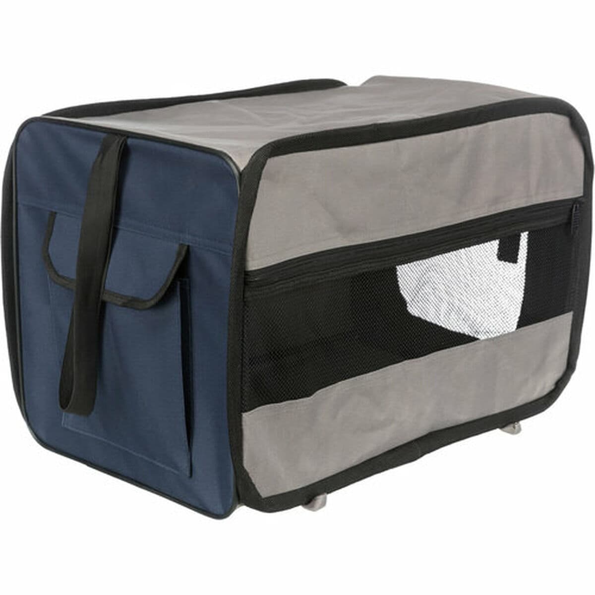 Caseta Trixie Twister Azul Gris Poliéster 45 × 45 × 64 cm Portátil - Image 4